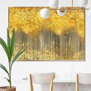 황금 돈나무 액자 거실 현관 침실 인테리어 그림 대형 캔버스 개업 집들이 선물