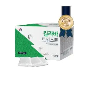 킬라바트위스트 100g(5gx20개입) 모기유충 퇴치제 살충제 정화조 방역 간편한 투척용