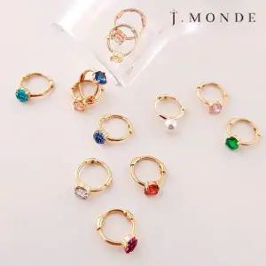 [제이몽드] 14K 탄생석미니원터치귀걸이