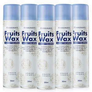 [과일나라] 후르츠왁스헤어스프레이 300ml  X 5개