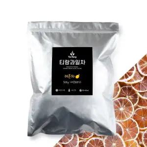 [티랑]건조레몬 500g 원형 대용량 레몬차 건조과일
