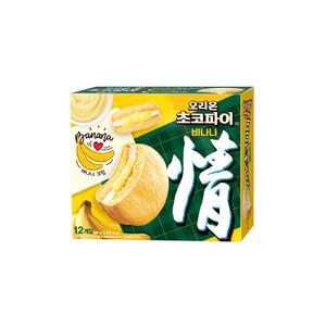오리온 초코파이 바나나 444g 12개입 1박스