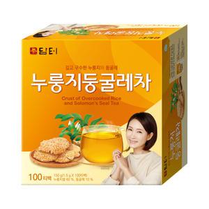 담터 누룽지둥굴레차 100T 누룽지둥글레차