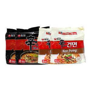 농심 신라면블랙,134g,8개 + 신라면건면,97g,10개