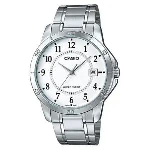 카시오 MTP-V004D-7B 남성 메탈 시계