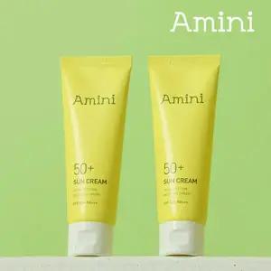 아미니 수분 콜라겐 선크림 50ml 2개