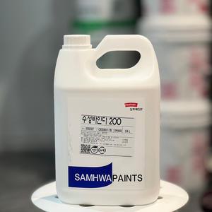 삼화페인트 수성바인다 200 3.5L 수성하도 프라이머  콘크리트벽
