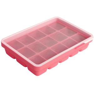 국산 실리콘 아이스큐브 얼음틀 트레이 15구 핑크, 1개
