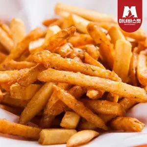맘스터치 케이준 포테이토 감자튀김 1kgx2팩