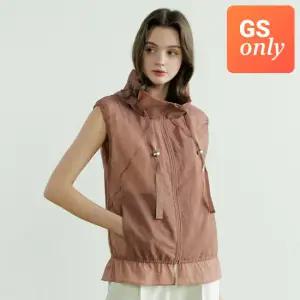 TAGME 시스루 페플럼 썸머 후드 베스트 4종 택 1