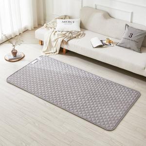 [더안] EMF 2세대 인체감지 탄소매트 전기장판 그레이 싱글 100X200