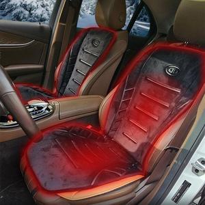 벨벳라인 EV6 차량용 온열시트 극세사 열선시트 커버 블랙 12V 24V 1P