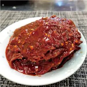 또밥찬 단풍콩잎 200g 400g 800g 삭힌 노란 콩잎 경상도식 양념 김치