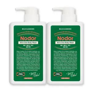 노도르 바디워시 460ml 2개 오도르 클리어 올인원 체취 제거