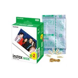 [인스탁스]와이드필름 3팩(30매)+선물, 와이드200 210 300 와이드 링크 전용 필름