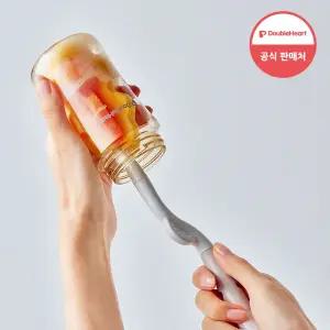 더블하트 젖병 스펀지 브러쉬