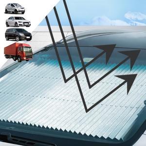 흡착식 차량용 앞유리 가림막 소형 중형 대형 화물차 suv 자동차 블라인드 햇빛 가리개 썬바이저 썬블럭