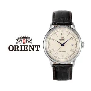 오리엔트 밤비노 Bambino V2 크림 남성 클래식 오토매틱 가죽 패션 시계 TAC00009N0