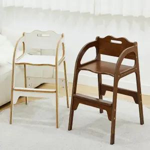 [플라팜]루씨드 원목 아기의자 접이식 식탁의자 식당아기의자 하이체어