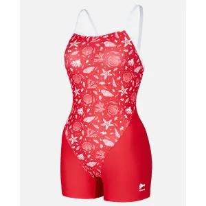 [레노마수영복](하남점)폴리백 브라캡 증정 여성  2부 반신수영복 레드/LS2E261-RD