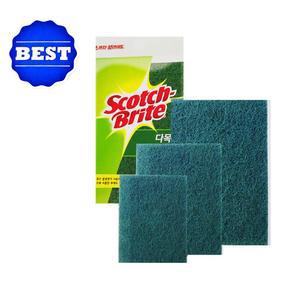 3M 스카치브라이트 다목적수세미173(소) 3입 115x150