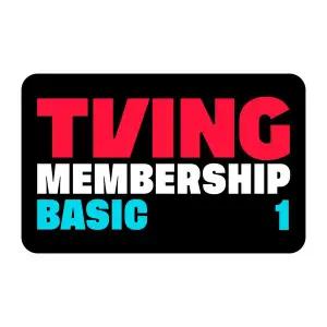 (티빙) 베이직 1개월 이용권