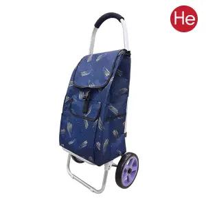 핸드 쇼핑카트 바퀴달린 장바구니 마트 시장캐리어 접이식 손수레