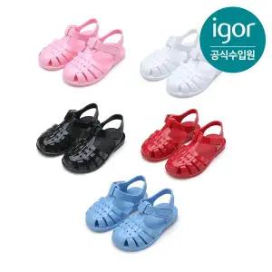 [트래드후스](하남점)[IGOR] 이고르 클라시카 젤리슈즈 글로스 5 COLORS 키즈젤리슈즈 키즈여름샌들 아...