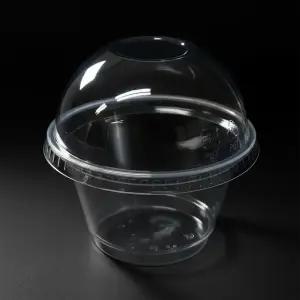 92파이 190ml (7온스) 아이스컵 PET 투명 + 무타공 돔리드 1박스 (1000개) 세트