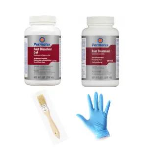 퍼마텍스 녹제거제 녹환원제 세트 바르는 녹제거 녹전환제 코팅 녹방지 세트 236ml