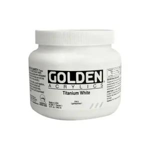 한가람문구 골든 헤비바디 아크릴물감 946ml 티타늄 화이트