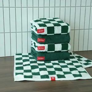 [키리아] 초특가 프리미엄 코마사 호텔 수건 총 10장(솔리드8장+체스1장+엣지1장)
