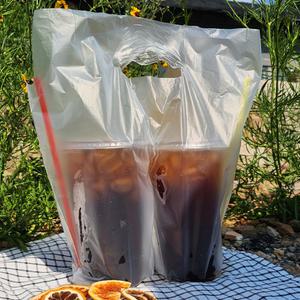 테이크아웃 커피 비닐캐리어 1구,2구 봉투 1000매