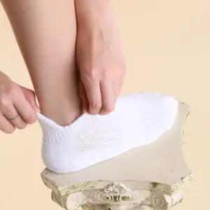 국산(GS) 남성 여성 메쉬 스포츠 하이백 발목 양말 6켤레 세트 골프 테니스 배드민턴 발바닥 두꺼운 여름