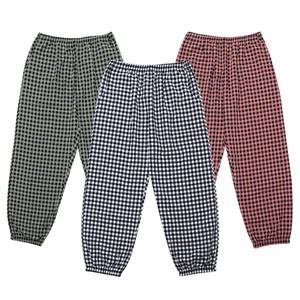 시보리 체크바지 / 빅사이즈여성잠옷파자마