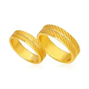 여자 순금 반지 11.25g [홀로그램 스지 커팅]