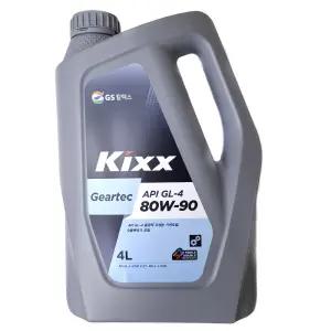 Kixx/킥스/자동차용 기어오일/후륜/GL-4/투반4 HD 4L