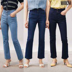 [모데나]S.모데나 썸머 라이크라 세미 플레어핏 데님팬츠 3종 택1