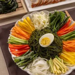 삶지 않고 바로 먹는 간편한 웰빙 해조미미역국수180gx20팩