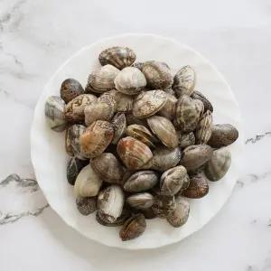 냉동 피바지락 10kg(500g X20개) 해감 칼국수 자숙바지락 조개살 중국산 40/60 , 60/80