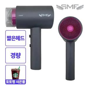 SMF 2000W 컴팩트 드라이기 파워스톰 SMF-2000AH 전문가용/375g초경량/코드길이1.7m/ 티타늄 그레이