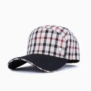 [롯데백화점]닥스 남성 닥스 체크 7각 골프모 DK45MUK001