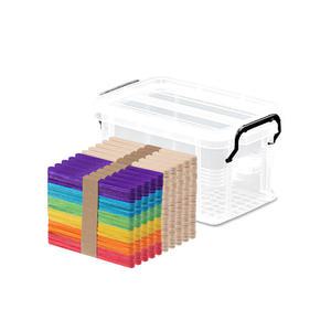 나무하드바 스틱밤 소형 1000개 케이스세트 혼합 칼라 나무 스틱 막대 도미노