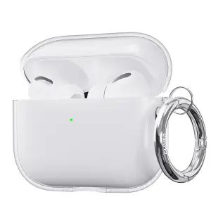 칸탐 에어팟 프로3 에어팟4 투명 케이스 +철가루 방지 스티커 2p 세트