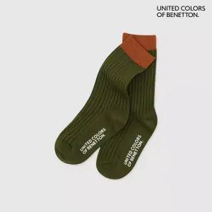 베네통 어드벤처 키즈 크루삭스 다크카키 K 1팩 BTDABCRK-DK1