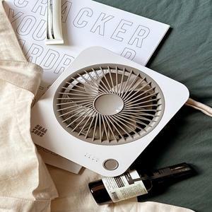 [감성전자]쿼드 무선 미니 써큘레이터 휴대용 무소음 탁상용 선풍기 CM-S2400