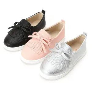 모아비 리본프린지 170-220 아동 키즈 슬립온 운동화