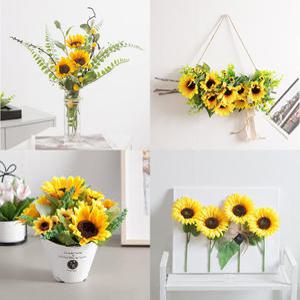 행운가득 돈들어오는 금전수 해바라기 풍수 조화 액자 인테리어 집들이 개업식 금전운 화분 행운 화병 2