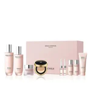 오휘 미라클 모이스처 4종 기획 (스킨150mL 에멀전130mL, 크림 30mL, 얼티밋 커버 모이스처 쿠션)