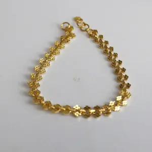 24k순금 컷팅 큐브 체인팔찌 11.25g